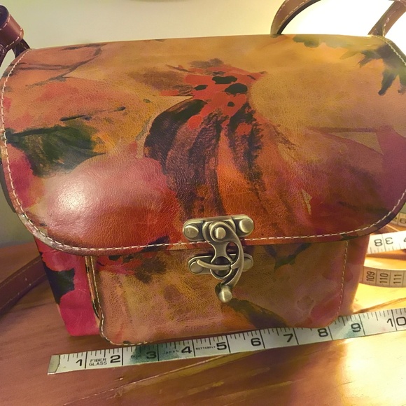 Patricia Nash 10th Anniversary Leandra leather crossbody bag - Picture 10 of 16